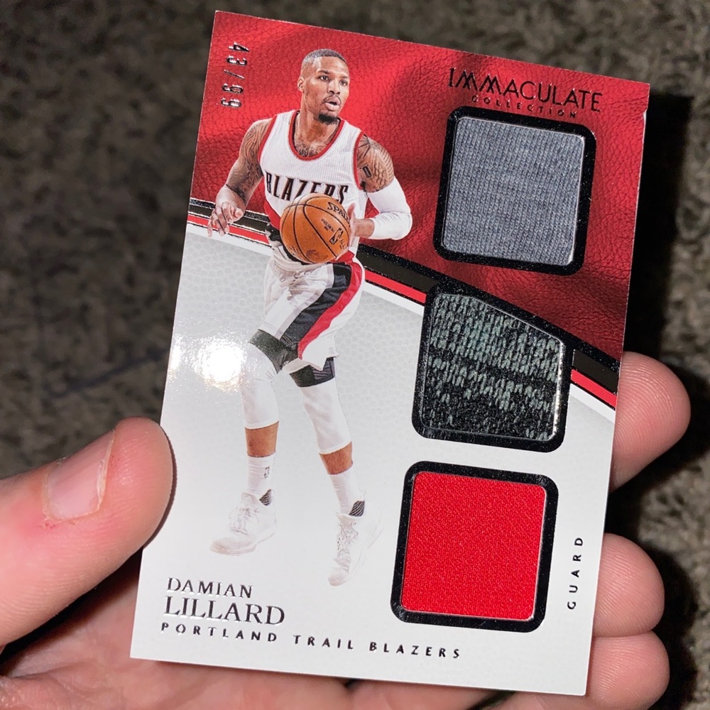 Portland Trail Blazers Damian Lillard Immaculate